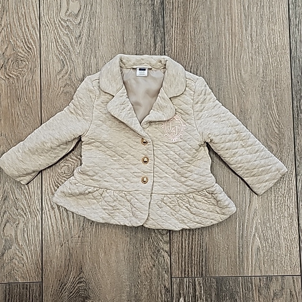Janie, Jack, oatmeal blazer, kids, luxury, Winter, Warm, Church, Wedding, Small